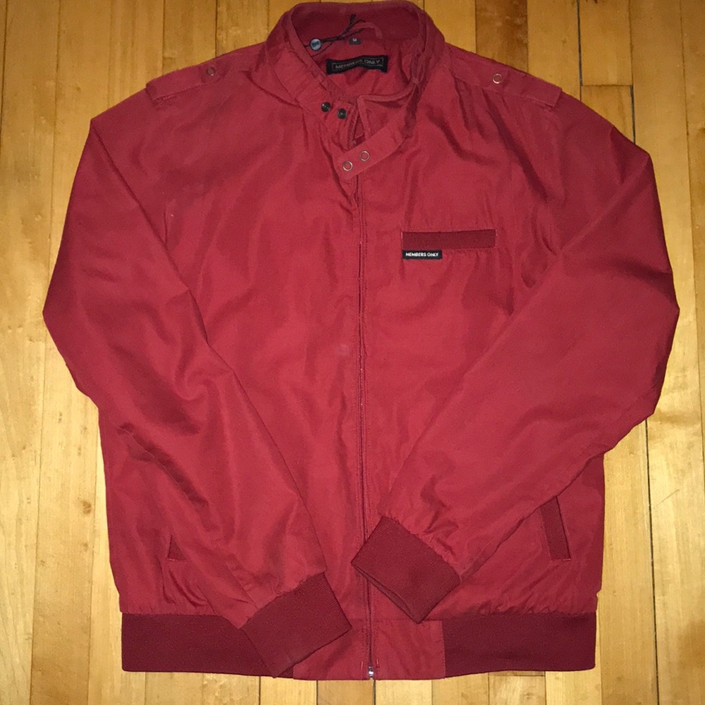 Members Only Red Jacket